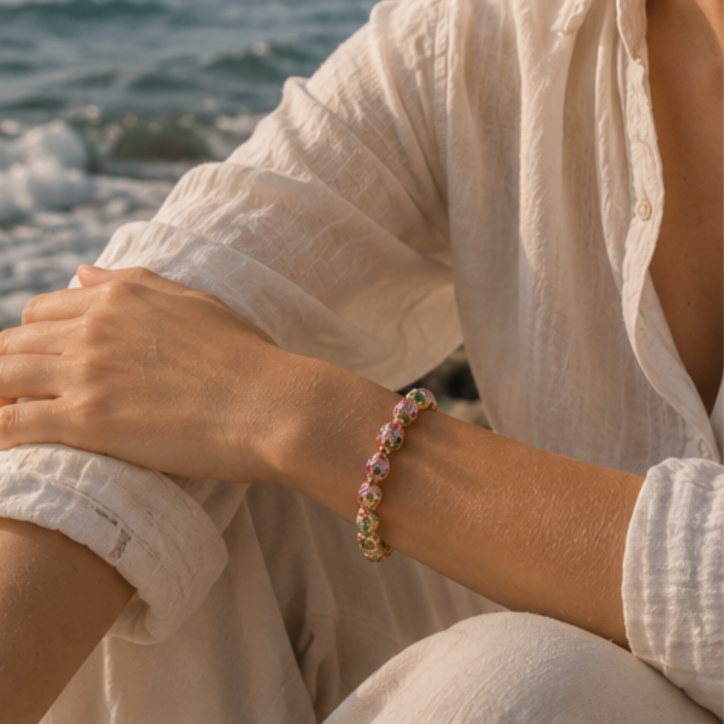 Pink Petal Bracelet