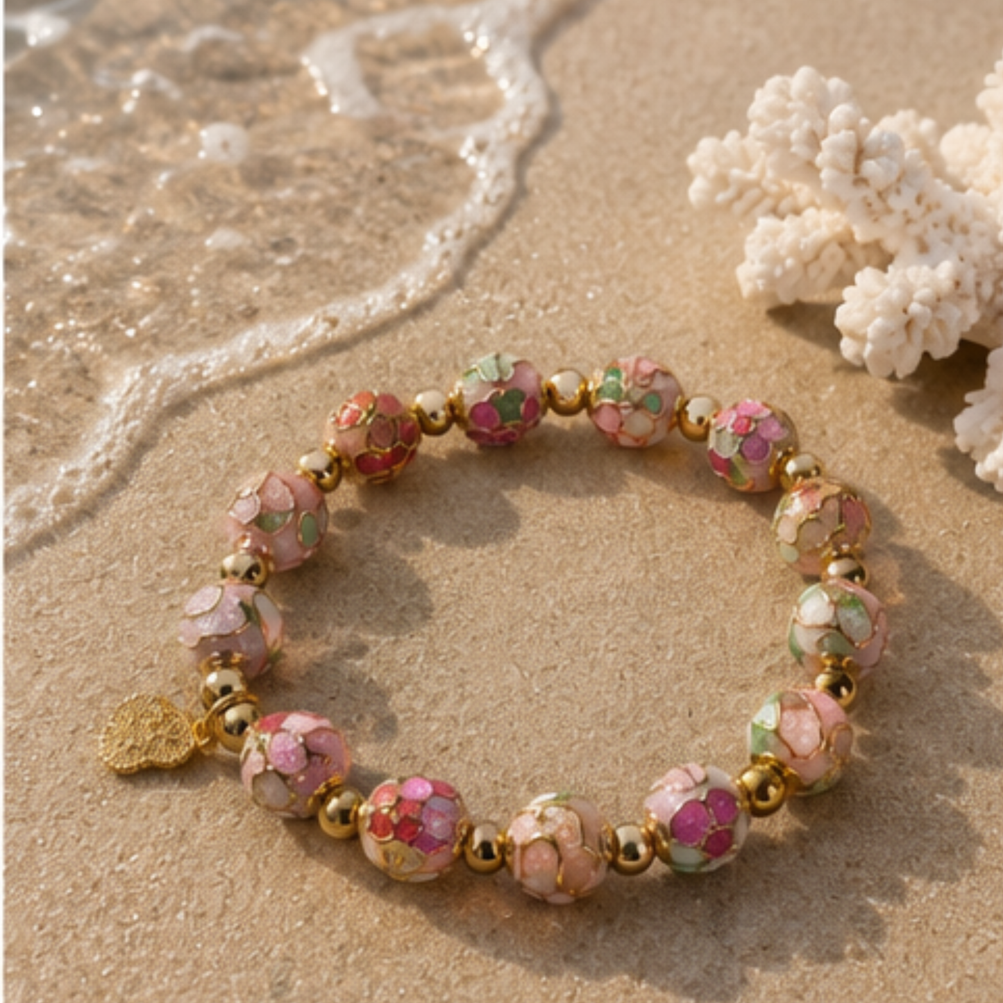 Pink Petal Bracelet