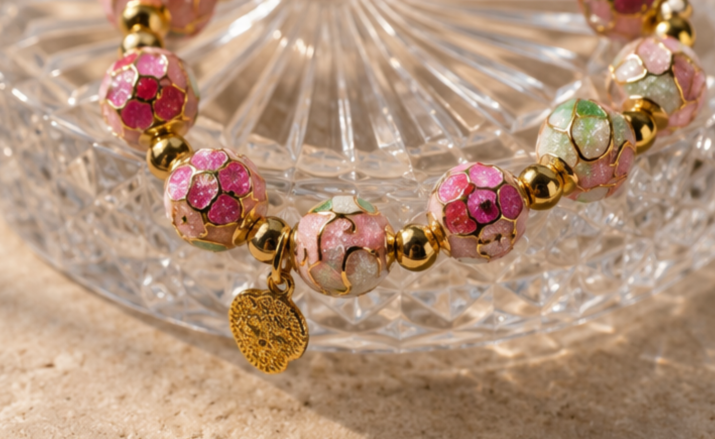 Pink Petal Bracelet
