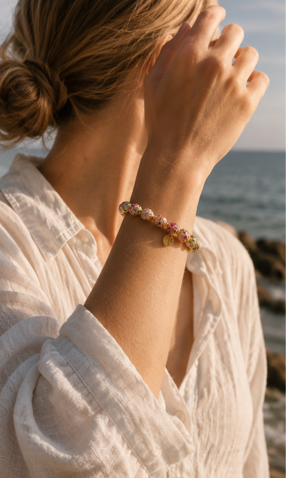 Pink Petal Bracelet