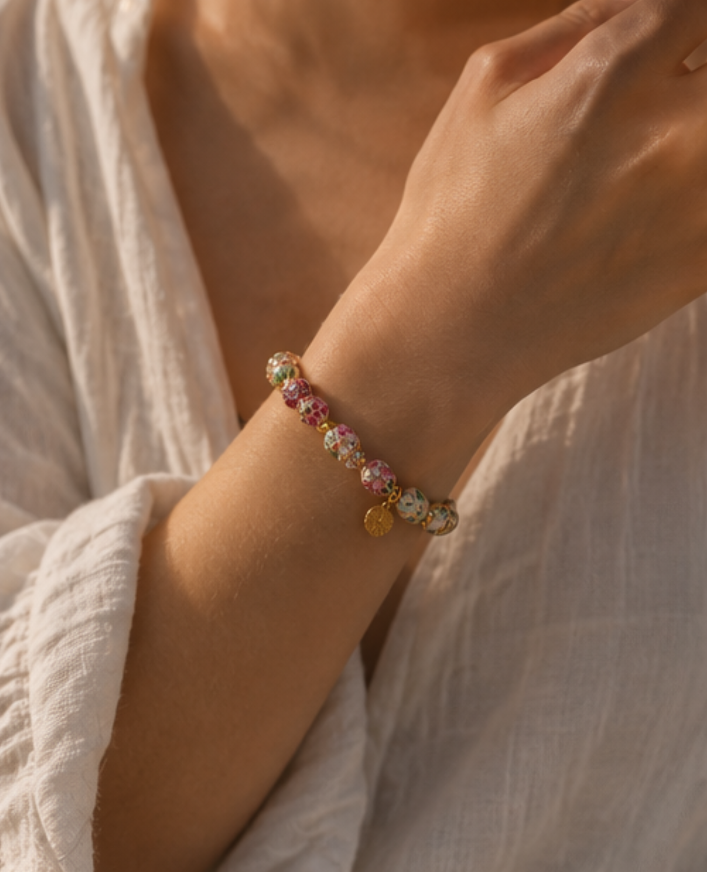 Pink Petal Bracelet