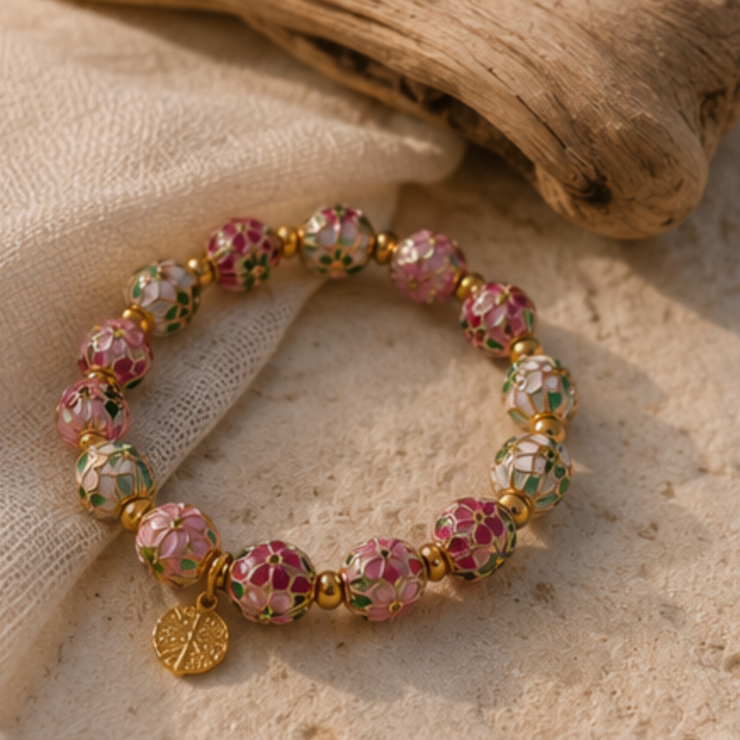 Pink Petal Bracelet
