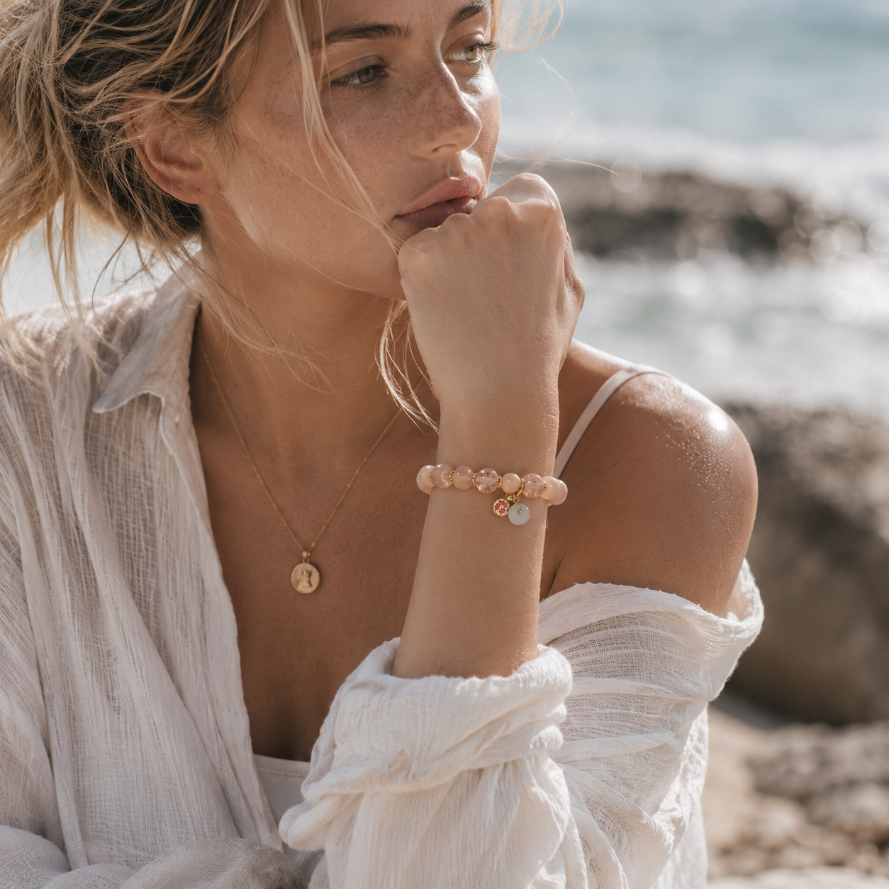 Golden Blush Bracelet